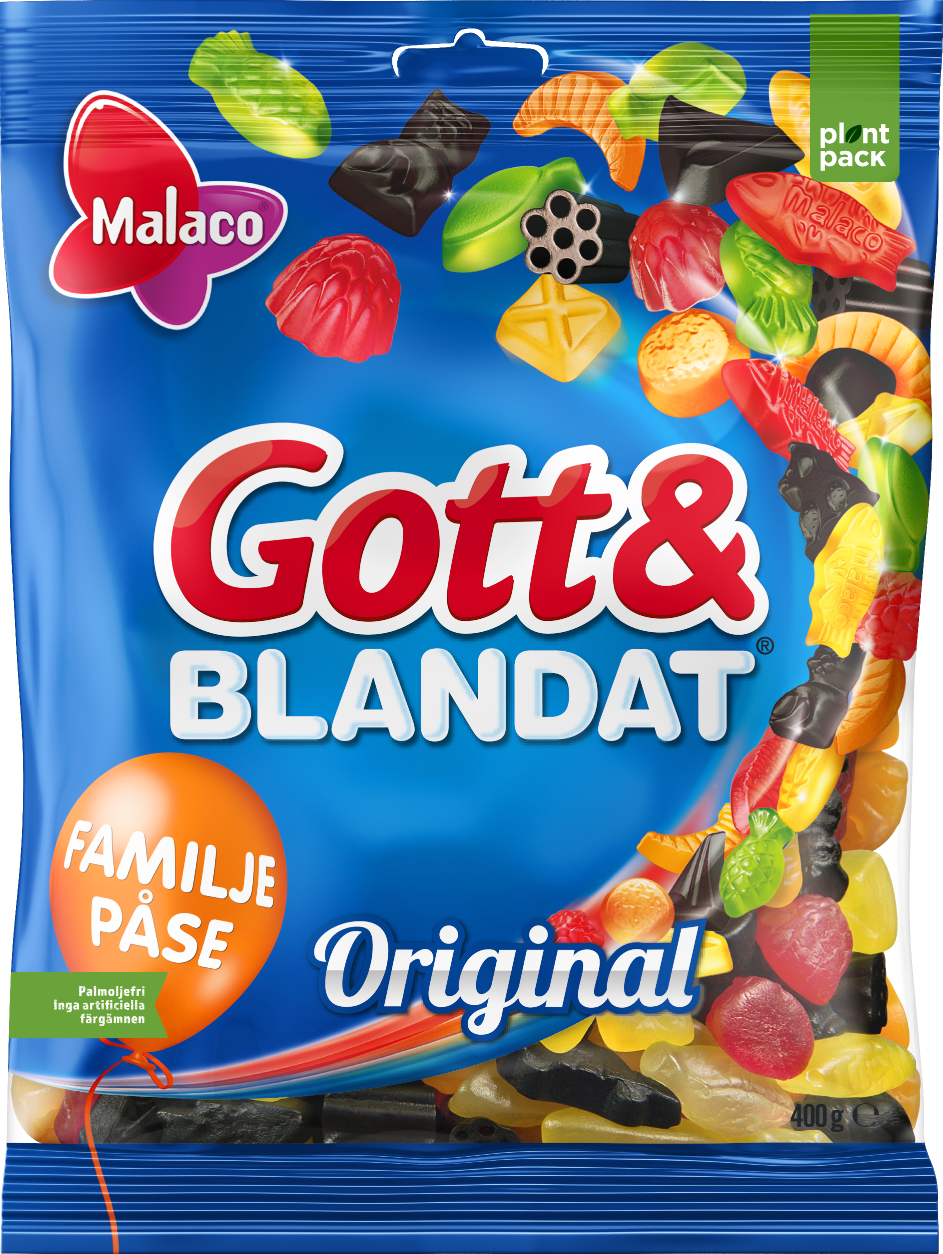 Gott & Blandat Candy Bag Malaco 400g