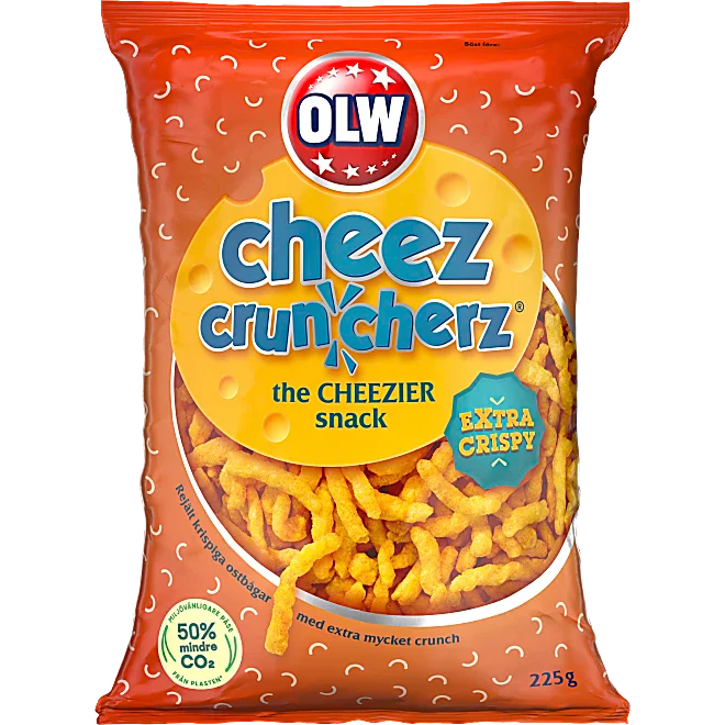 OLW Cheez Doodles Cheez Cruncherz by Swedish Candy Store