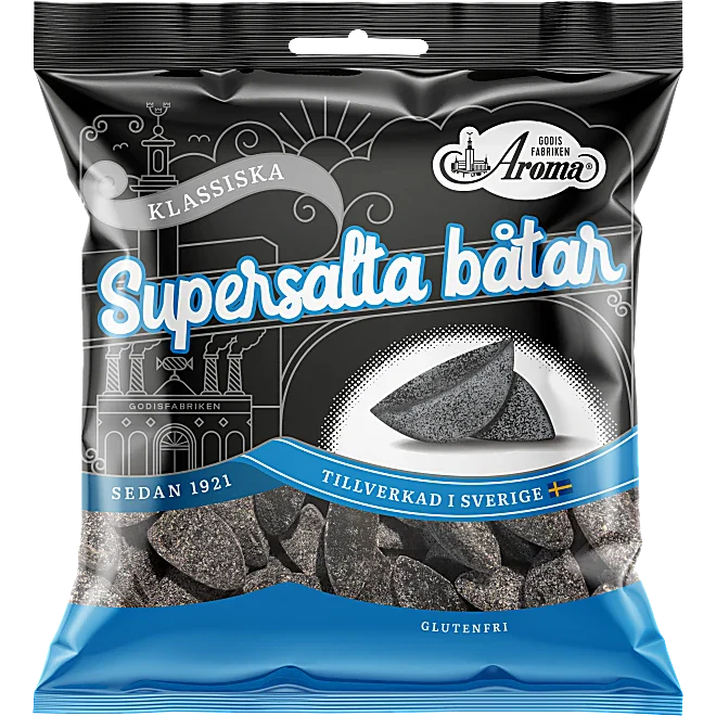 Aroma Super Salty Boats by Swedish Candy Store