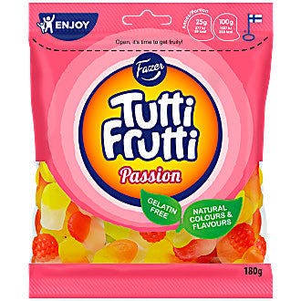 Fazer Tutti Frutti Passion by Swedish Candy Store