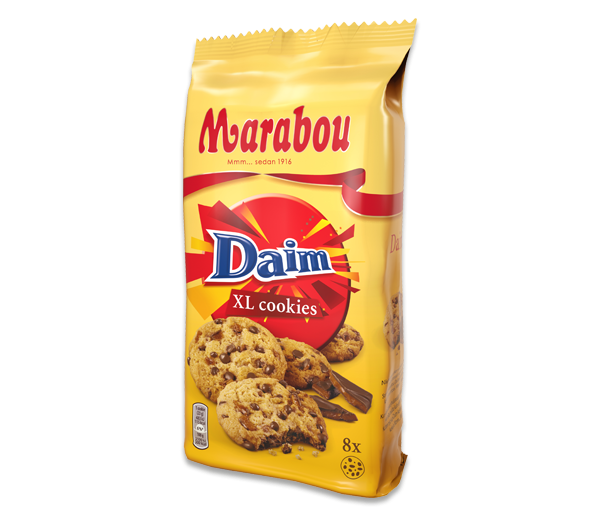 Marabou Daim Milk Chocolate Cookies