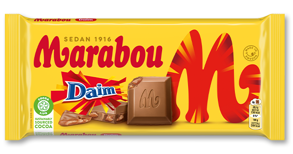 Daim Chocolate Bar Chocolate Marabou