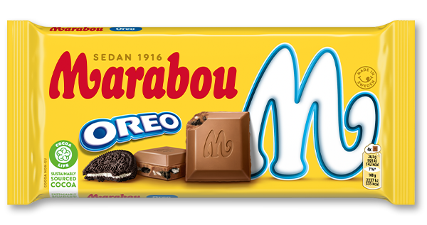 Marabou Milk Chocolate with Oreo Crumbs