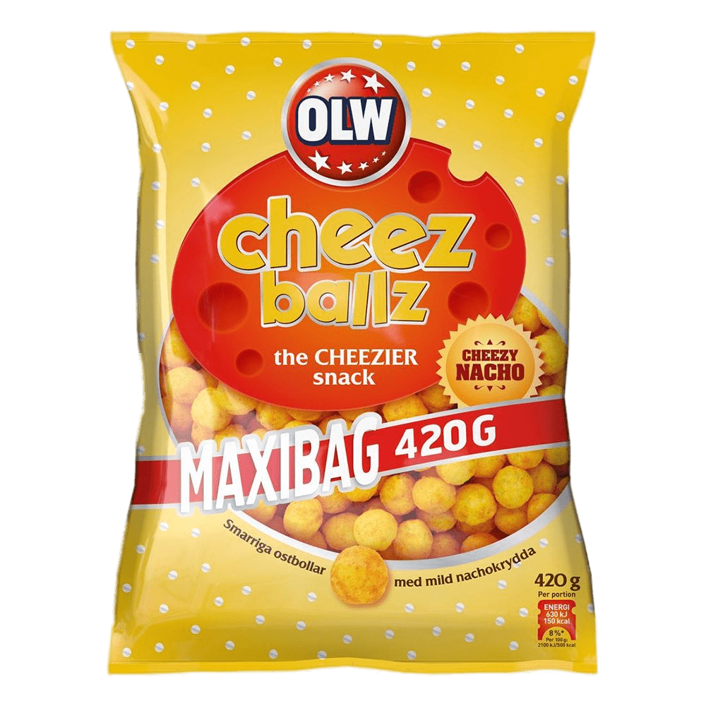 OLW Cheez Ballz by Swedish Candy Store