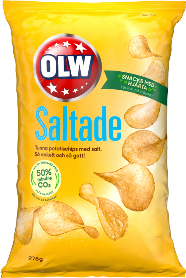 OLW Salted Chips by Swedish Candy Store