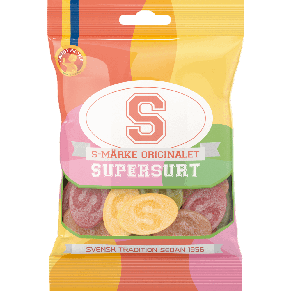 Super Sour Candy Bag S-Märke 