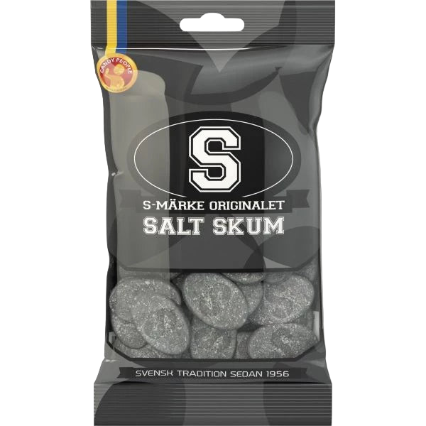 S-Märke Salty Foam by Swedish Candy Store