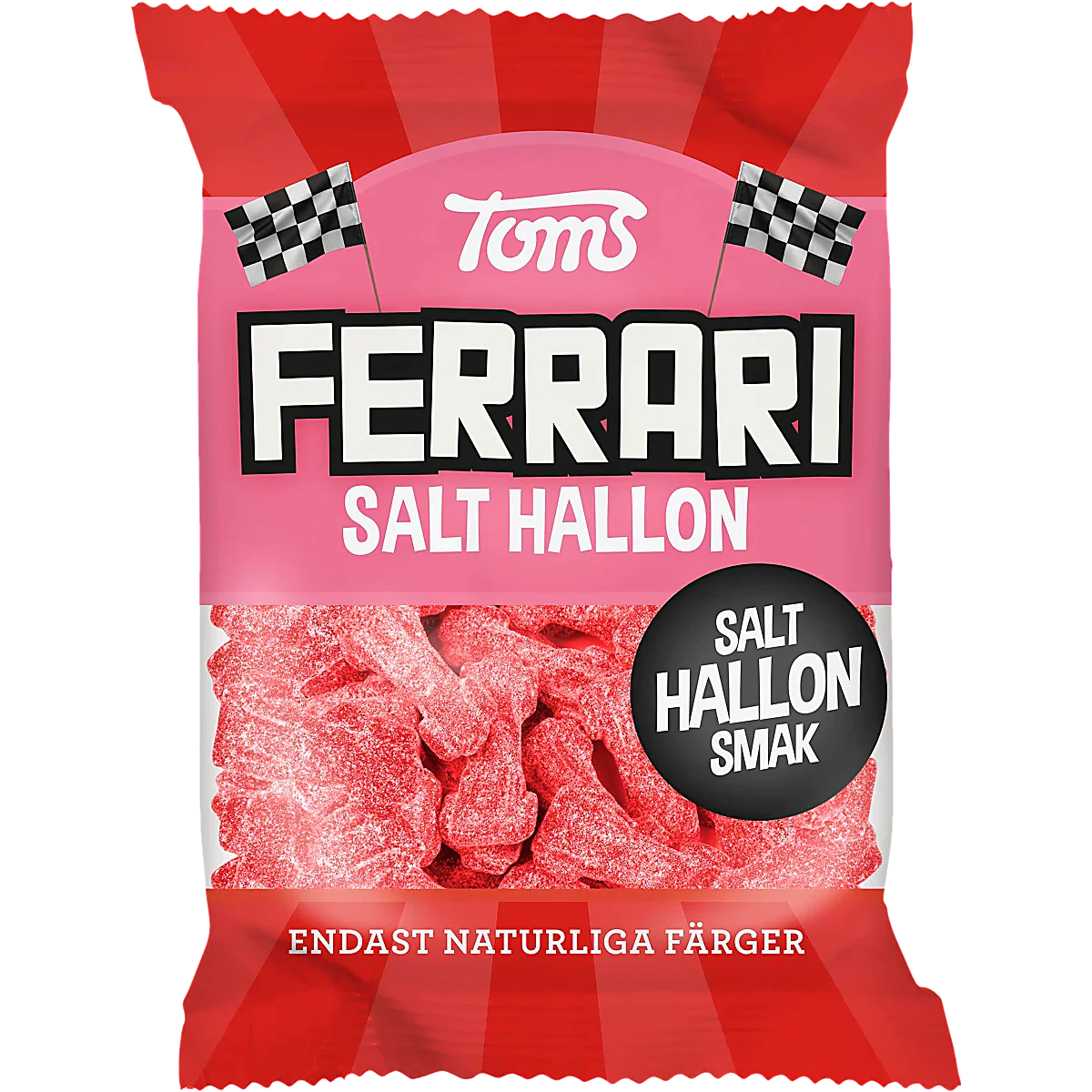 Toms Ferrari Salty Raspberry by Swedish Candy Store