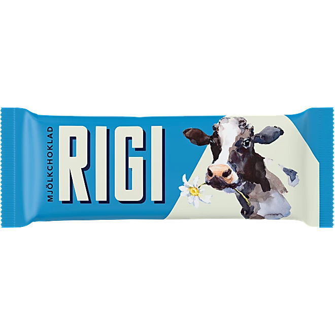 Candy People Rigi Milk Chocolate Bar by Sweet Side of Sweden
