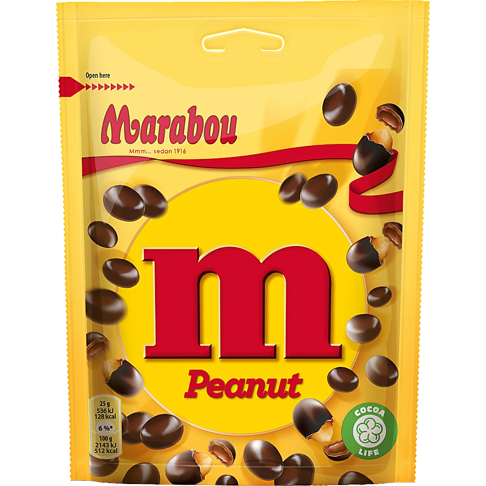 Marabou M Peanut by Sweet Side of Sweden