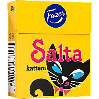 Fazer Salty Kitten Pastilles by Sweet Side of Sweden