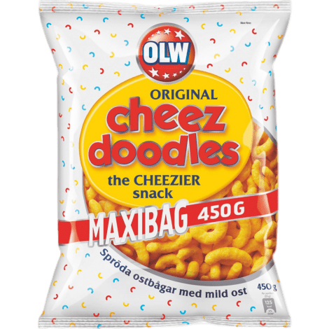 OLW Cheez Doodles in a huge package
